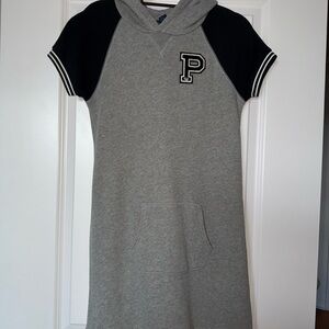 Polo by Ralph Lauren Gray Hoodie Dress